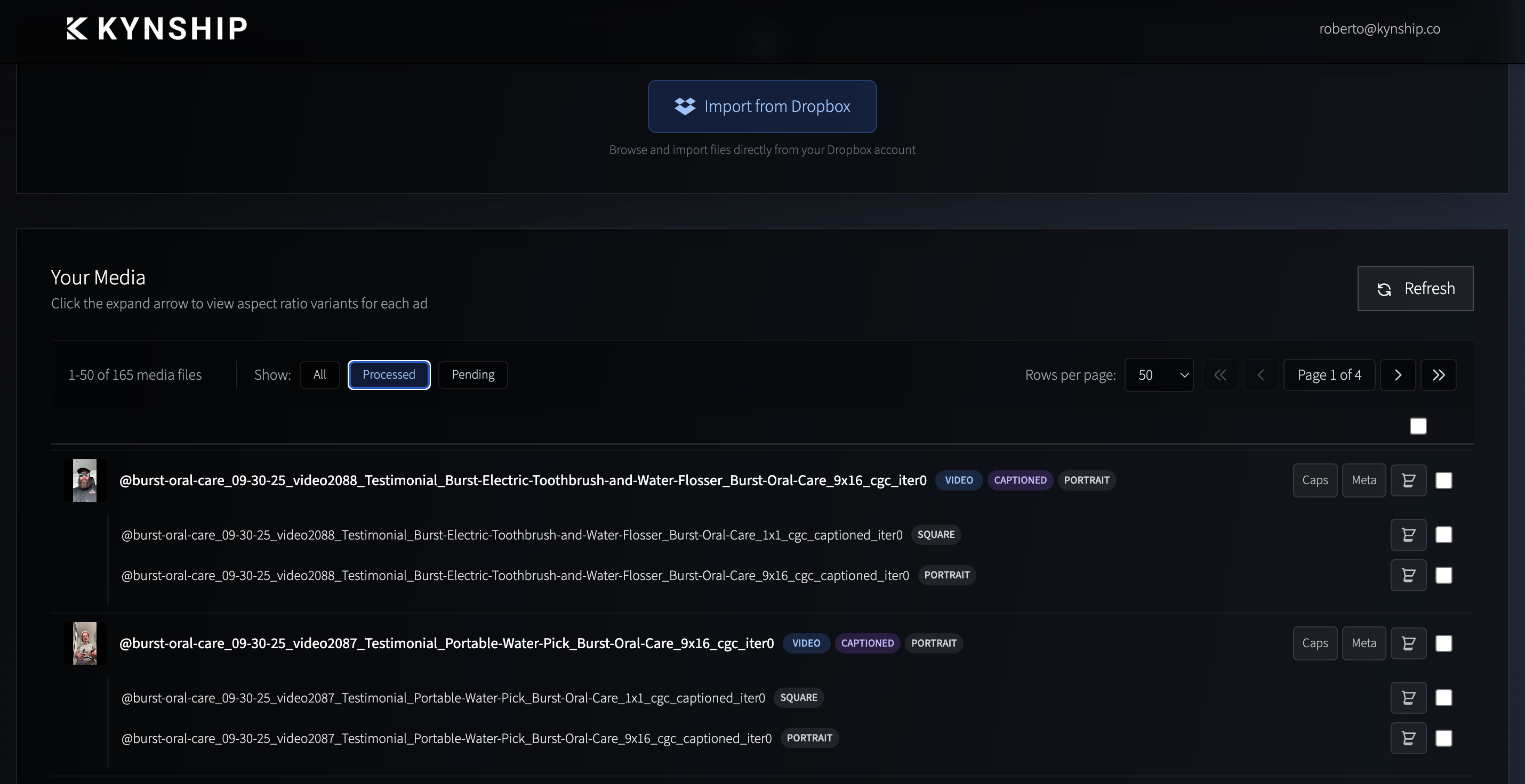 Autonomous Ad Editor Interface